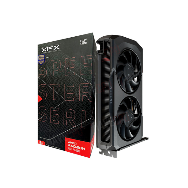 CARTE GRAPHIQUE XFX AMD RADEON RX 7600 8GB GDDR6