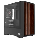 BOITIER SG WOOD MINI 4 FAN NOIR