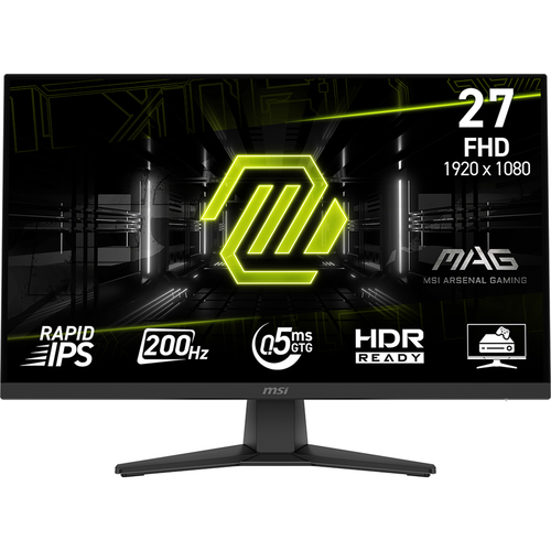 MONITEUR MSI MAG 272F 27'' 200HZ 0.5MS RAPID IPS