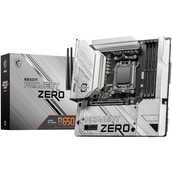 CARTE MERE MSI B650M PROJECT ZERO DDR5