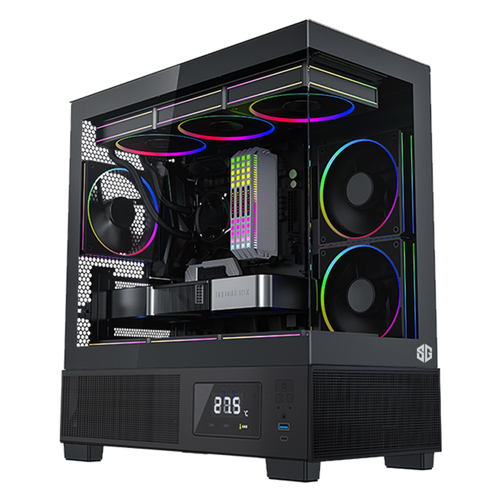 PC GAMER AIRFLOW - R5 8400F/RX9060XT-8Go/16Go/512Go