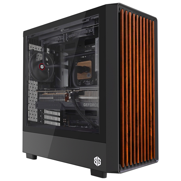 PC GAMER WOOD - R7 5700X/RX9060XT-8Go/16Go/512Go