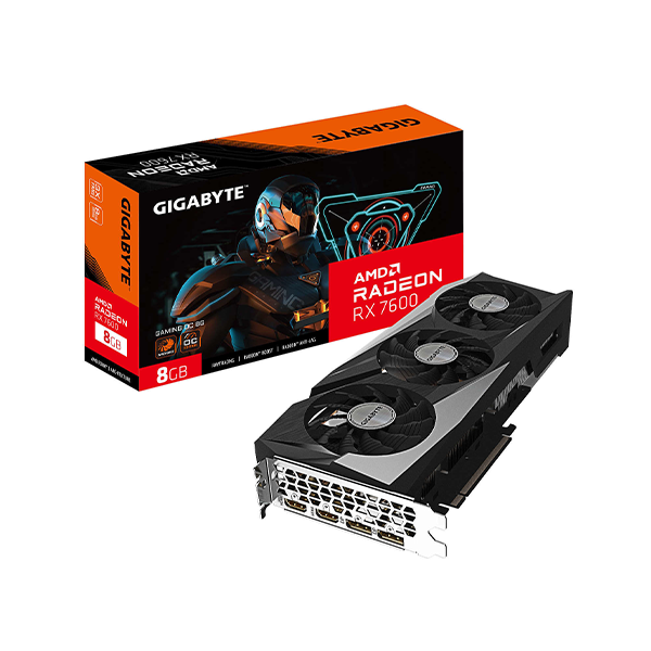 CARTE GRAPHIQUE GIGABYTE RADEON RX 7600 GAMING OC 8G