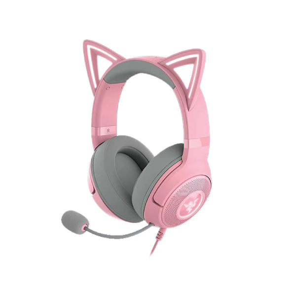CASQUE RAZER KRAKEN KITTY V2 ( QUARTZ EDITION )
