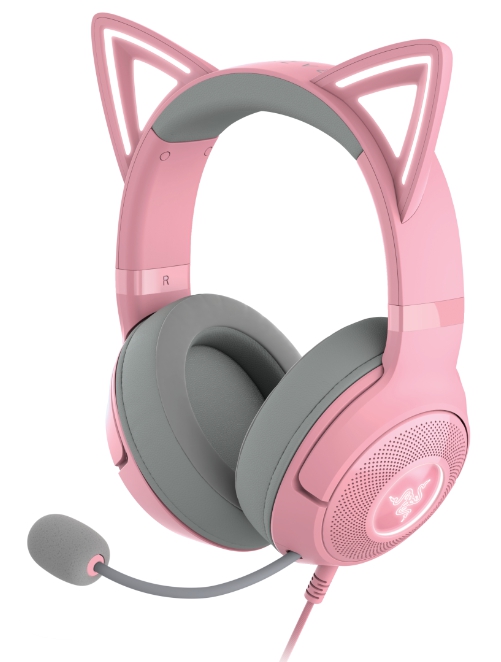 CASQUE RAZER KRAKEN KITTY V2 ( QUARTZ EDITION )