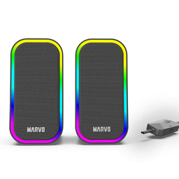 [SG-10152] HAUT-PARLEURS MARVO SG-285 HAVOC20 BLACK