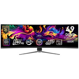 [SG-10319] MONITEUR MSI MPG 491CQPX QD-OLED 240HZ 0.03MS 5K ( 9S6-3FA84T-028 )
