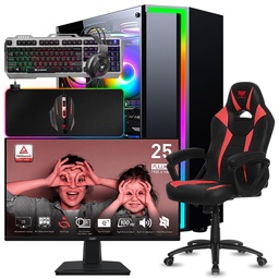 [SG-10562] SETUP GAMER R5 3400G/8Go/250Go + MP252L + FIGHTER + HPG100