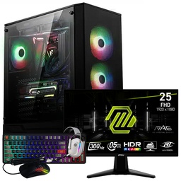 [SG-11527] SETUP GAMER i5 14400F/RTX5070/16Go/1To + 255XF + GK110 + T60 + G800