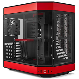 [SG-5838] BOITIER HYTE Y60 ROUGE/NOIR
