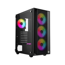 [SG-6824] BOITIER SG AIRFLOW 4 FAN FRGB NOIR