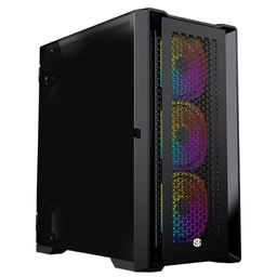 [SG-6827] BOITIER SG AIRFACE 4 FAN ARGB NOIR