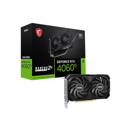 [SG-6845] CARTE GRAPHIQUE MSI GEFORCE RTX 4060TI VENTUS 2X BLACK 8GO OC