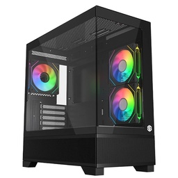 [SG-7420] BOITIER SG PRO MINI 3 FAN ARGB NOIR