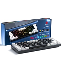 [SG-7800] CLAVIER SG MINI 62 ARGB NOIR