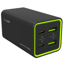 [SG-7968] CHARGEUR DE BUREAU GOUI TANK SUPER RAPIDE 4 PORTS 65W