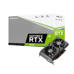 [SG-7971] CARTE GRAPHIQUE PNY GEFORCE RTX 3050 6GB VERTO DUAL FAN (VCG30506DFXPB1 )