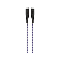 [SG-7975] CABLE GOUI FLEX TYPE C VERS TYPE C (1,5 M) 60W BLEU FONCE