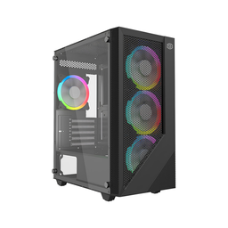 [SG-8054] BOITIER SG ONE 4 FAN FRGB NOIR