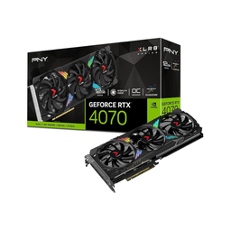 [SG-8079] CARTE GRAPHIQUE PNY GEFORCE RTX 4070 12GB XLR8 GAMING VERTO OC (VCG407012TFXXPB1-O)