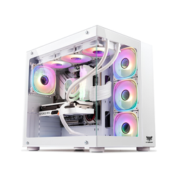 [SG-8306] BOITIER HYBROK TITAN EVO 7 FANS ARGB BLANC