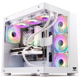 [SG-8306] BOITIER HYBROK TITAN EVO 7 FANS ARGB BLANC