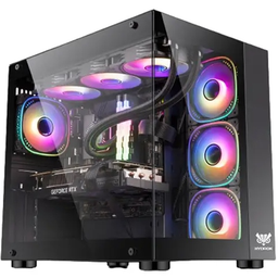 [SG-8307] BOITIER HYBROK TITAN EVO 7 FANS ARGB NOIR