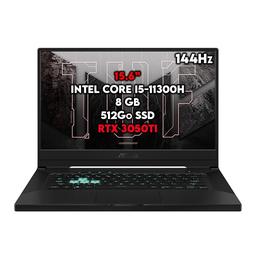[SG-8417] PC PORTABLE ASUS TUF F15 FX516PE 15.6"FHD/I5-11300H/RTX3050TI/8Go/512Go