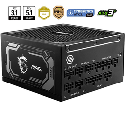 [SG-8503] ALIMENTATION MSI MAG A1250GL 80PLUS GOLD 1250W PCIE5