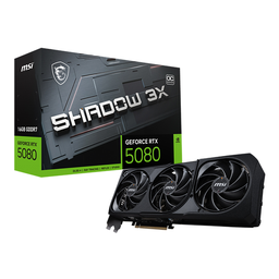 [SG-8889] CARTE GRAPHIQUE MSI GEFORCE RTX 5080 16G SHADOW 3X OC BULK