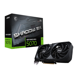 [SG-8891] CARTE GRAPHIQUE MSI GEFORCE RTX 5070 12G SHADOW 2X OC