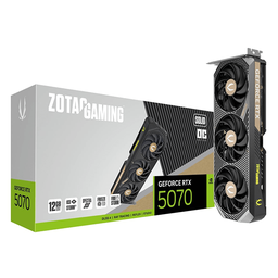 [SG-8969] CARTE GRAPHIQUE ZOTAC GAMING GEFORCE RTX 5070 SOLID OC 12GB GDDR7