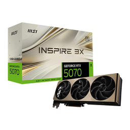 [SG-9049] CARTE GRAPHIQUE MSI GEFORCE RTX 5070 12G INSPIRE 3X OC