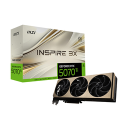[SG-9105] CARTE GRAPHIQUE MSI GEFORCE RTX 5070Ti 16G INSPIRE 3X OC PLUS