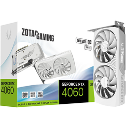 [SG-9149] CARTE GRAPHIQUE ZOTAC GAMING GEFORCE RTX 4060 8GB TWIN EDGE OC WHITE EDITION