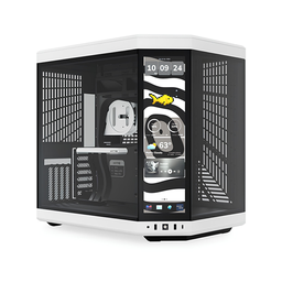 [SG-9174] BOITIER HYTE Y70 TOUCH INFINITE BLANC/NOIR 14.9&quot; ( PANDA )