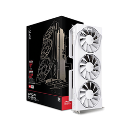[SG-9202] CARTE GRAPHIQUE XFX SWIFT AMD RADEON RX 9070XT 16GB WHITE TRIPLE FAN GAMING EDITION