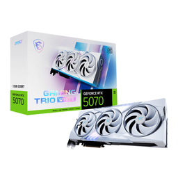 [SG-9285] CARTE GRAPHIQUE MSI GEFORCE RTX 5070 12G GAMING TRIO OC BLANC