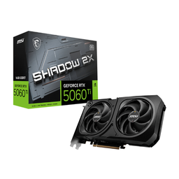 [SG-9388] CARTE GRAPHIQUE MSI GEFORCE RTX 5060Ti 16G SHADOW 2X PLUS